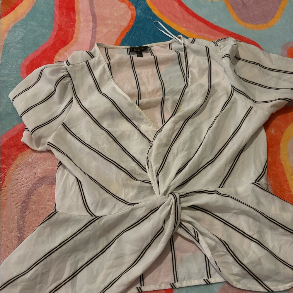 PEPLUM BLOUSE